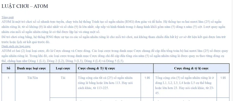 Quay Số Atom Tại Bin88 Cơ Hội Săn Lộc Vàng May Mắn Đỉnh Cao