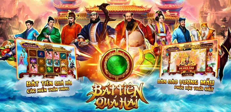 Nổ Hũ Bát Tiên Quá Hải Tại Bin88 Cơ Hội Săn Kho Báu Đỉnh Cao