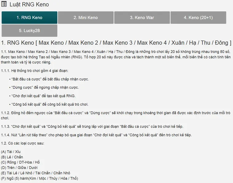 Keno Saba Tại Bin88 Cơ Hội Săn Thưởng Lớn Với Tỷ Lệ Cao