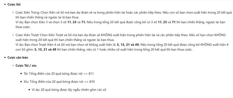 Chinh Phục Siêu Phẩm Keno Vietlottt Tại Bin88 Với Tỷ Lệ Thắng Lớn