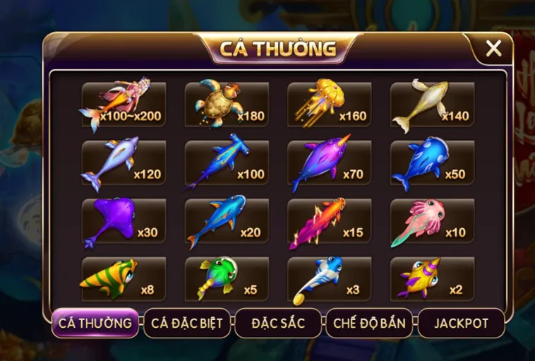 Bắn Cá Kho Báu Long Cung Tại Bin88 Với Thế Giới Đại Dương Bao La