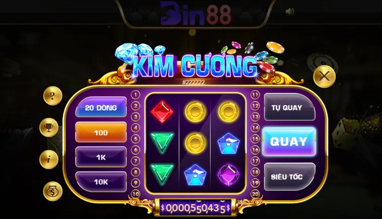 Chinh Phục Siêu Phẩm Game Nhanh Kim Cương Tại Bin88 Với Tỷ Lệ Thắng Lớn
