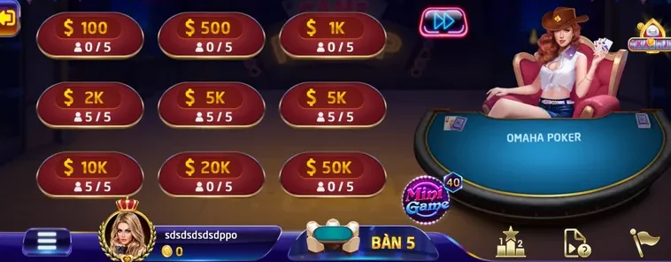 Poker Omaha Tại Bin88 Thử Thách Trí Tuệ Săn Tiền Thưởng Cực Lớn Mỗi Ngày