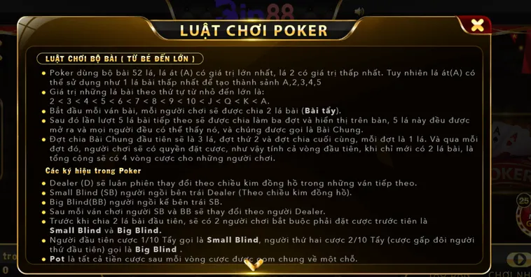 Siêu Phẩm Poker Tại Bin88 Điểm Đến Đẳng Cấp Cho Các Cao Thủ Săn Thưởng
