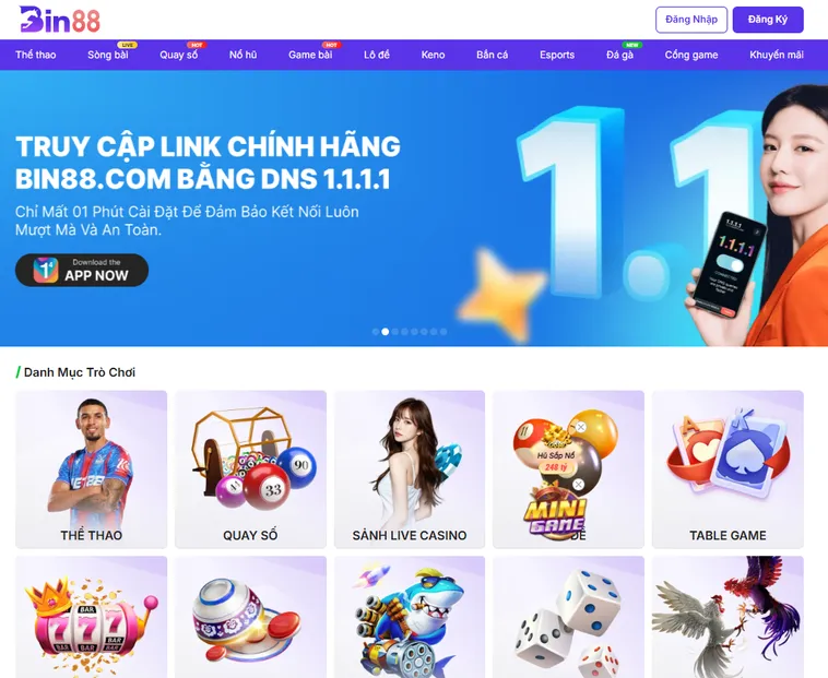 Cổng Game Bin88 - Nơi Hội Tụ Đa Dạng Các Loại Trò Chơi Ăn Tiền Hấp Dẫn Nhât